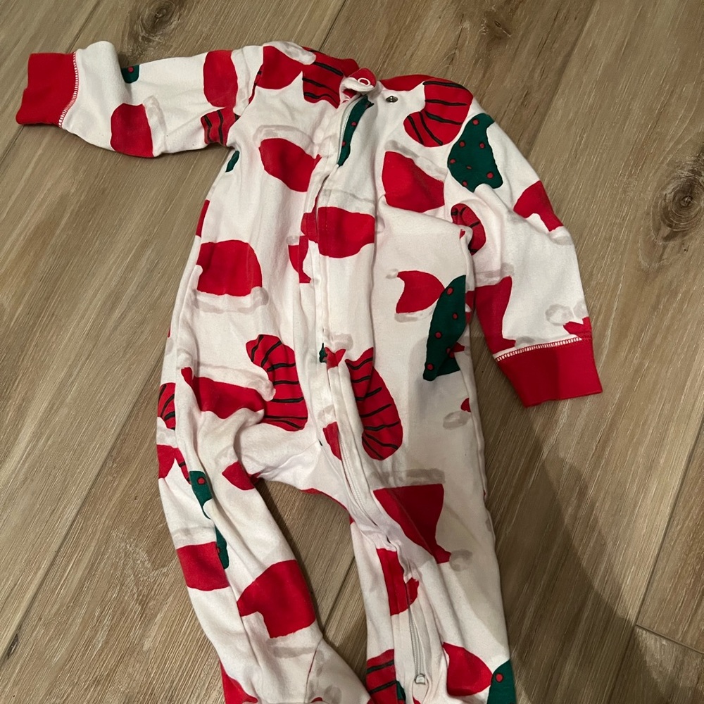 Carters Christmas gender neutral pajamas
